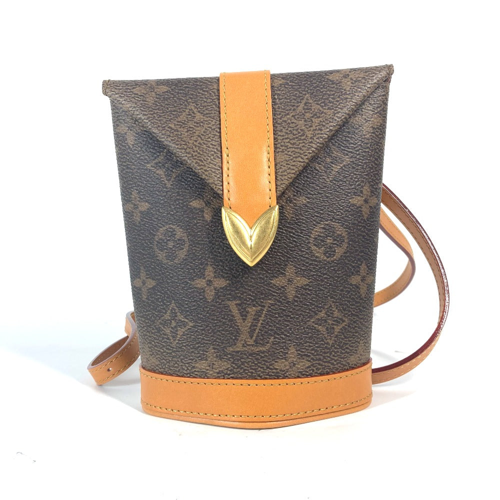 LOUIS VUITTON Shoulder Bag M11629 Canvas , Monogram Dust Canvas Brown Monogram Dust Envelope Pouch mens