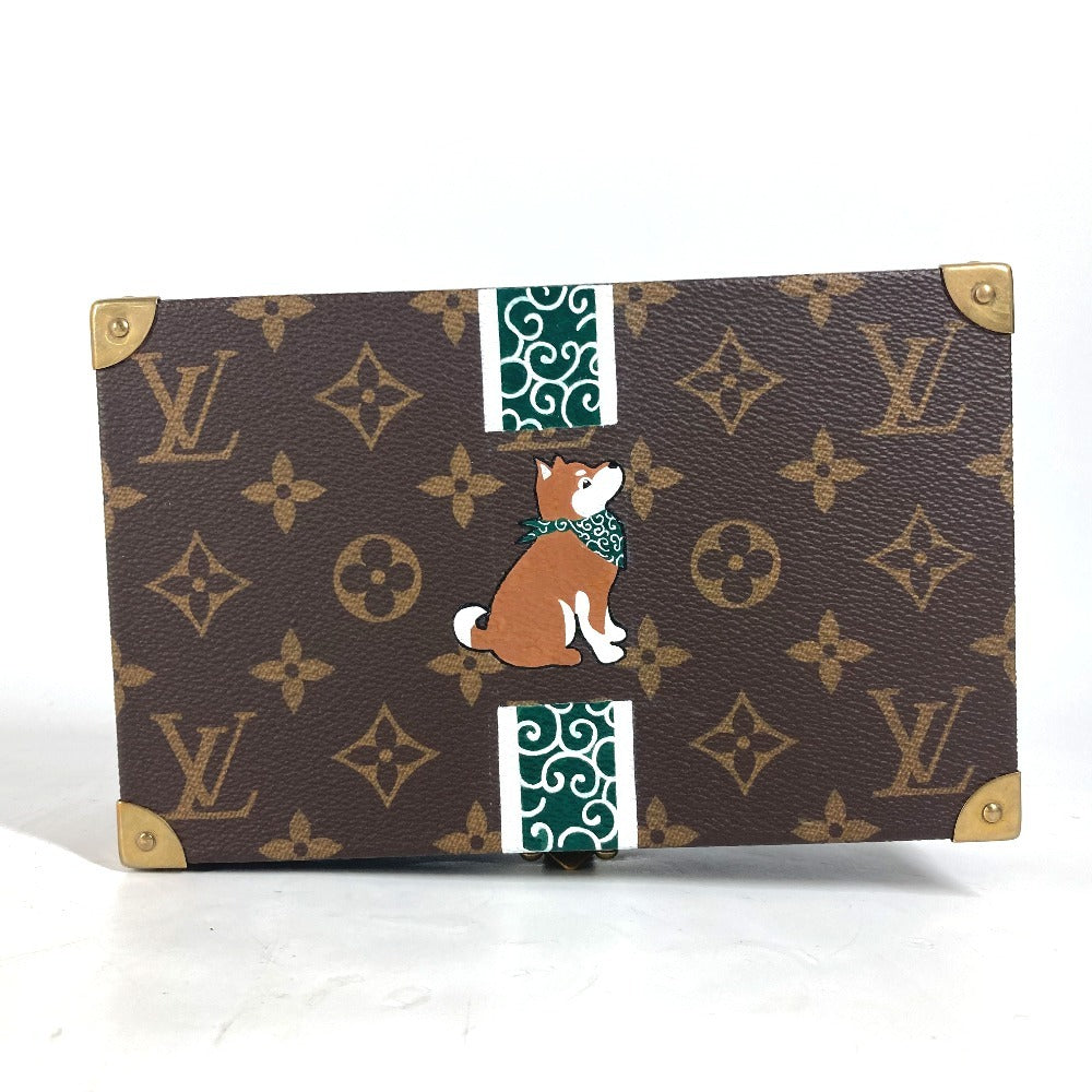 LOUIS VUITTON Other accessories M41876 Monogram Brown Jewelry box coffret polyvalent