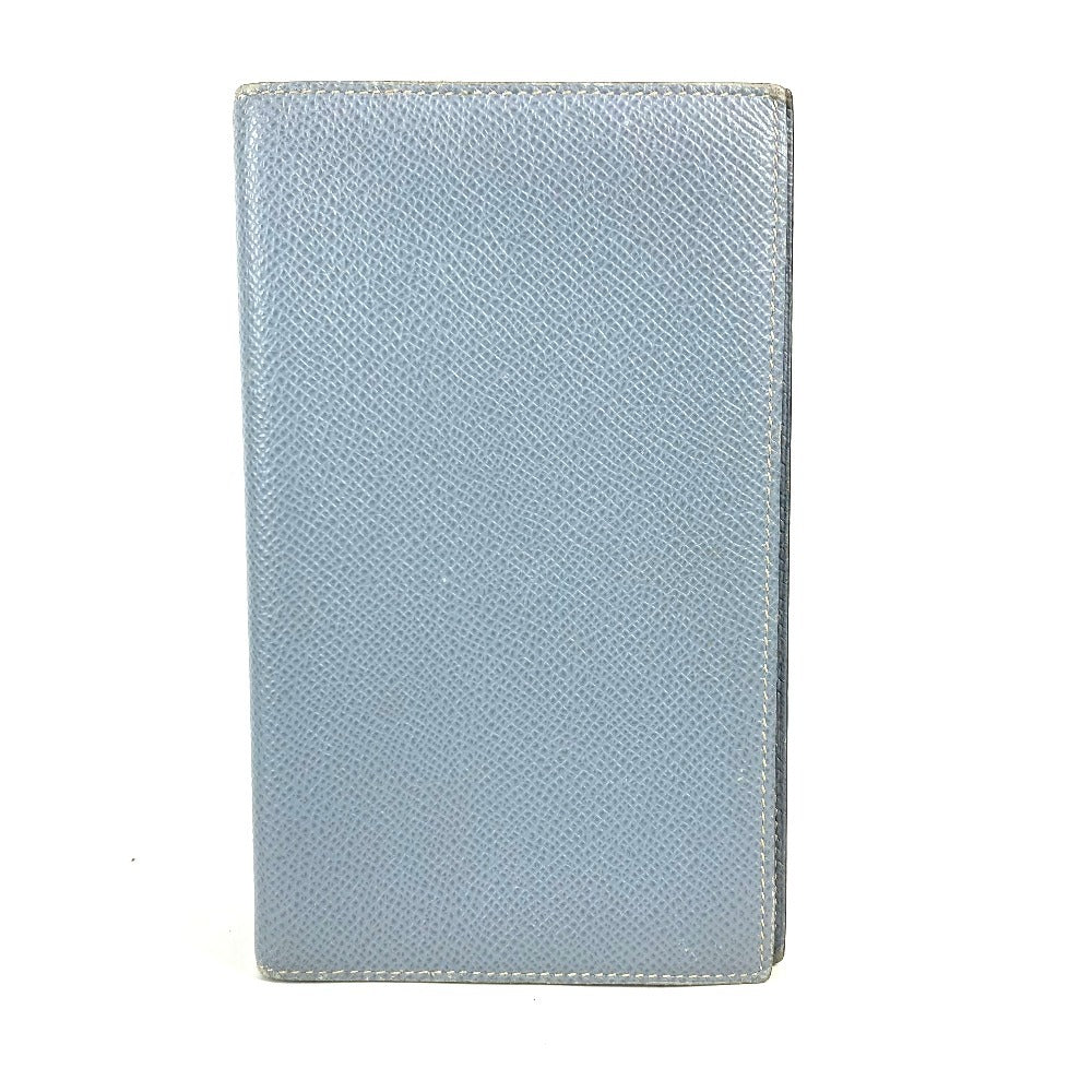 HERMES Notebook cover leather blue Agenda Vision Women