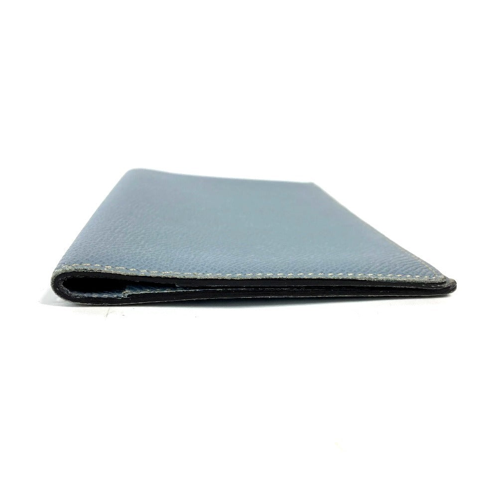 HERMES Notebook cover leather blue Agenda Vision Women