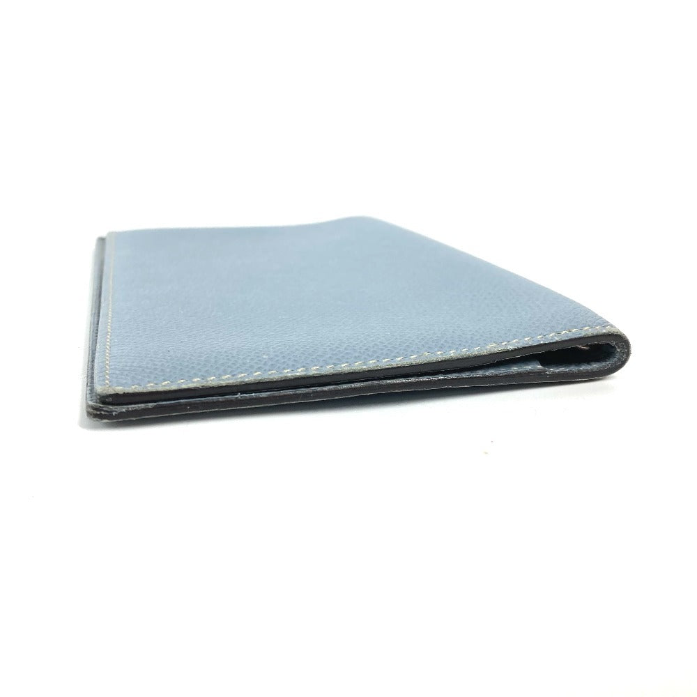 HERMES Notebook cover leather blue Agenda Vision Women