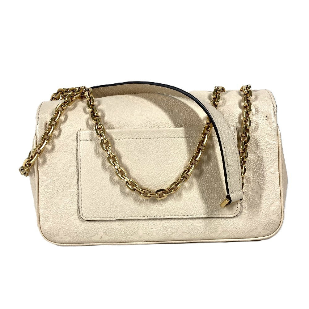 LOUIS VUITTON Shoulder Bag M46201 Monogram Ann Platt Leather white Monogram Ann Platt Marceau