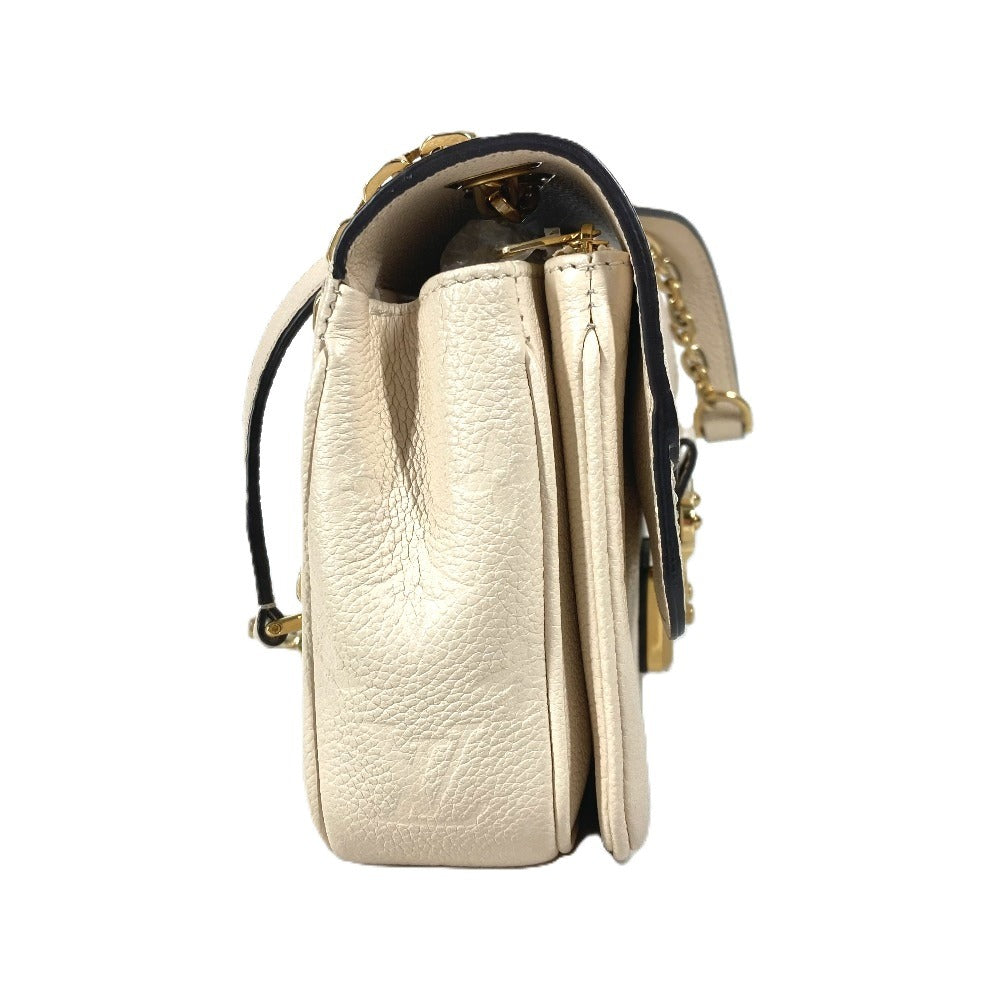 LOUIS VUITTON Shoulder Bag M46201 Monogram Ann Platt Leather white Monogram Ann Platt Marceau