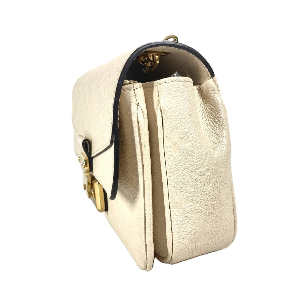 LOUIS VUITTON Shoulder Bag M46201 Monogram Ann Platt Leather white Monogram Ann Platt Marceau