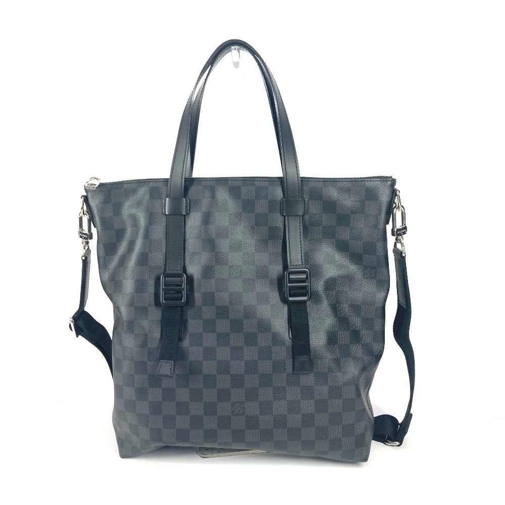 LOUIS VUITTON Shoulder Bag N41456 Damier Grafitto Canvas black Damier Grafitte Skyline unisex(Unisex)