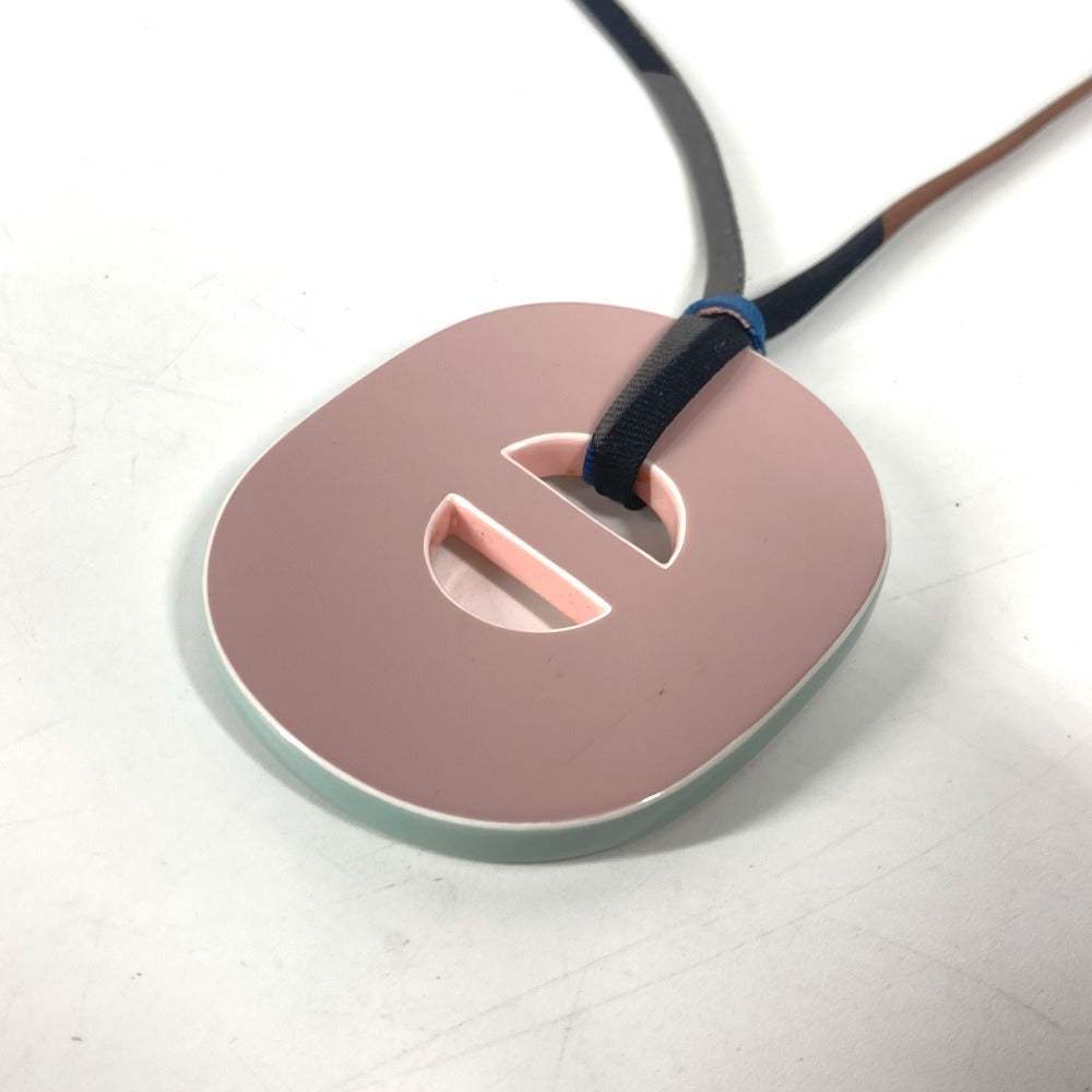 HERMES Necklace lacquer pink Fidelio Village Women