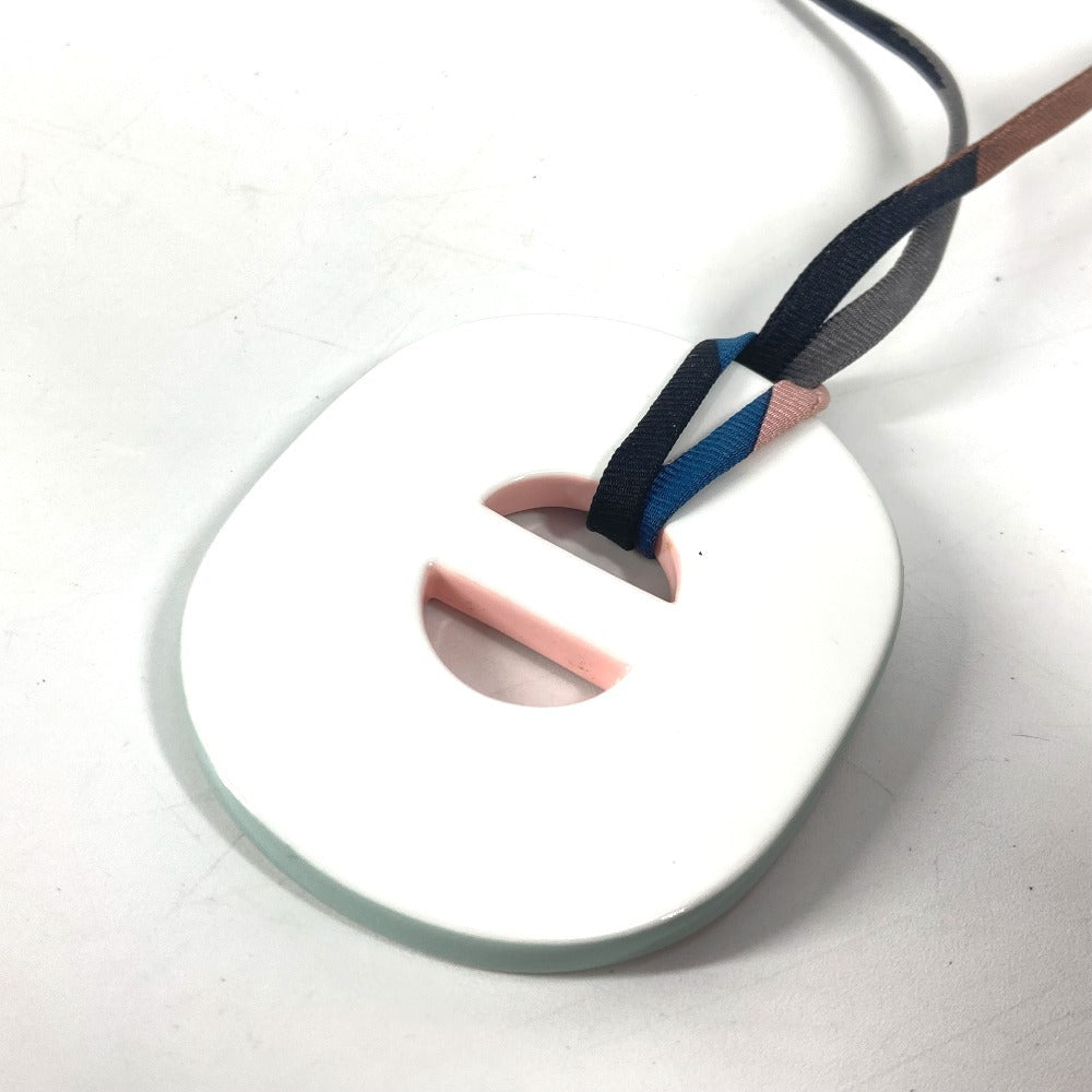 HERMES Necklace lacquer pink Fidelio Village Women