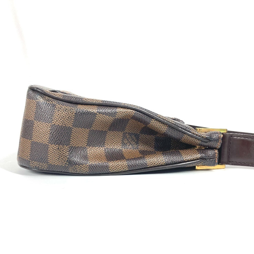 LOUIS VUITTON Shoulder Bag N51129 Damier canvas Brown Damier Aubagne Women