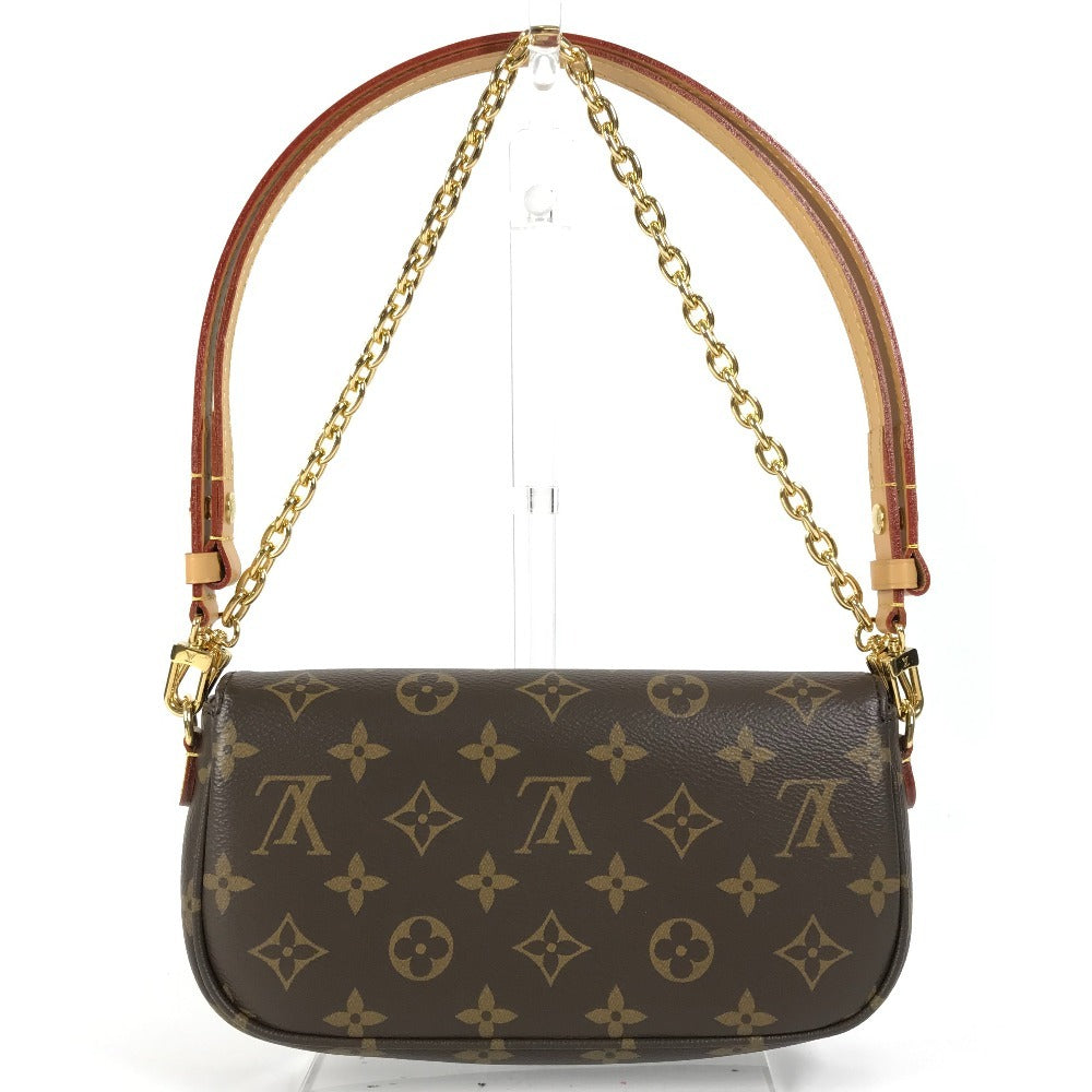LOUIS VUITTON Shoulder Bag M81911 Monogram canvas Brown Monogram Wallet on Chain Ivy