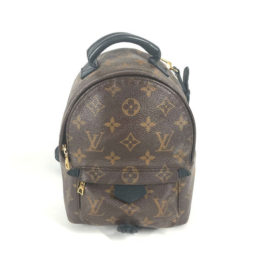 LOUIS VUITTON Backpack M44873 Monogram canvas Brown Monogram Palm Springs MINI
