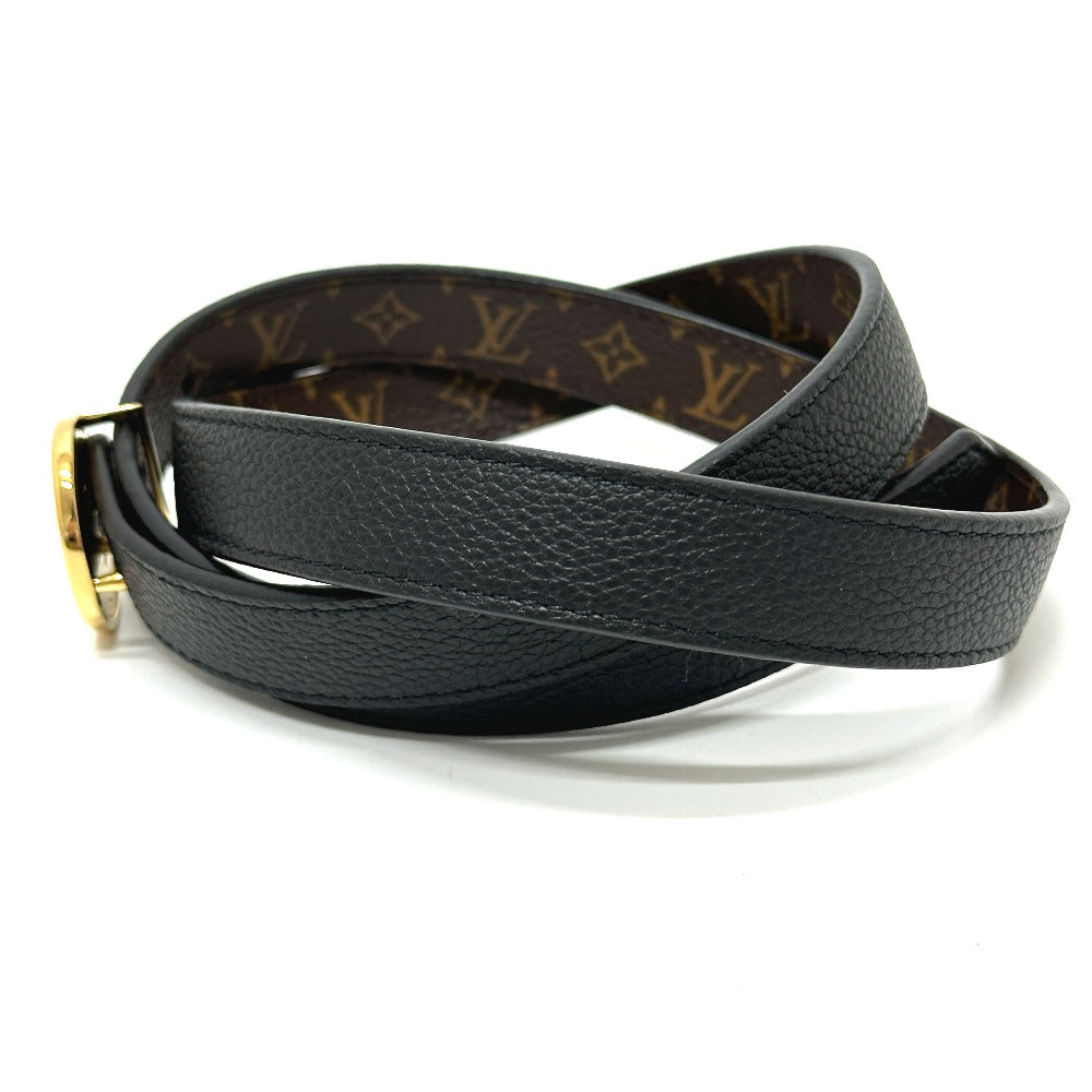 LOUIS VUITTON belt M0053X Monogram canvas Brown Monogram Santur LV Circle 20M 75