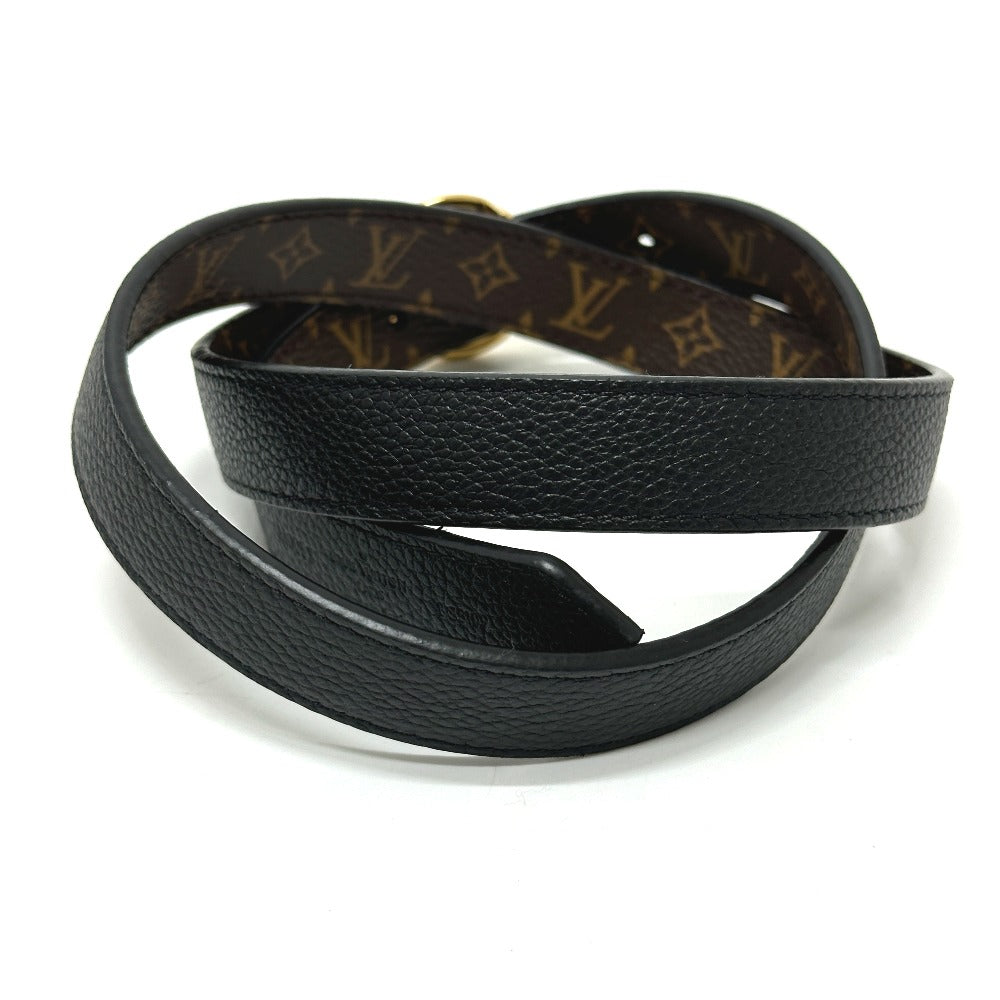 LOUIS VUITTON belt M0053X Monogram canvas Brown Monogram Santur LV Circle 20M 75