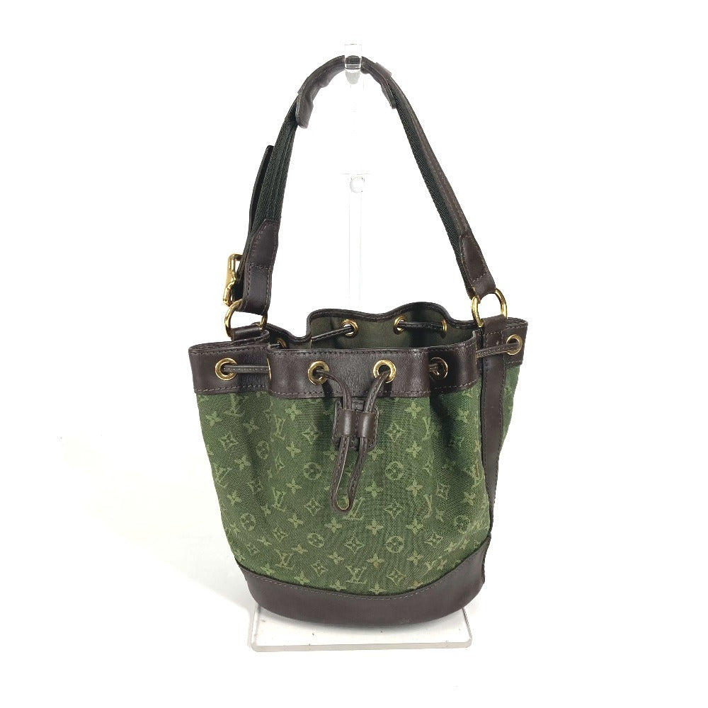 LOUIS VUITTON Shoulder Bag M92688 Monogram mini canvas khaki Monogram mini Noelie