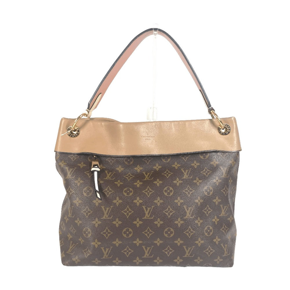 LOUIS VUITTON Shoulder Bag M43536 Monogram canvas, leather beige Monogram Tuyle Lee Hobo