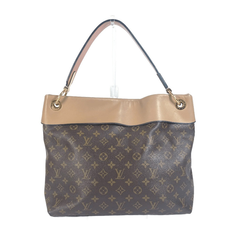 LOUIS VUITTON Shoulder Bag M43536 Monogram canvas, leather beige Monogram Tuyle Lee Hobo