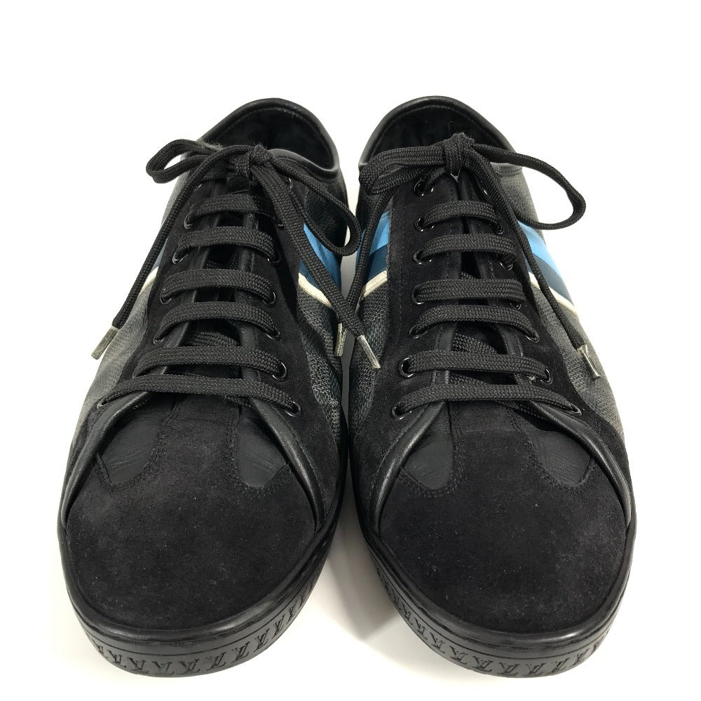 LOUIS VUITTON sneakers Damier Grafitto Canvas black Damier Grafitte String Line 7.5