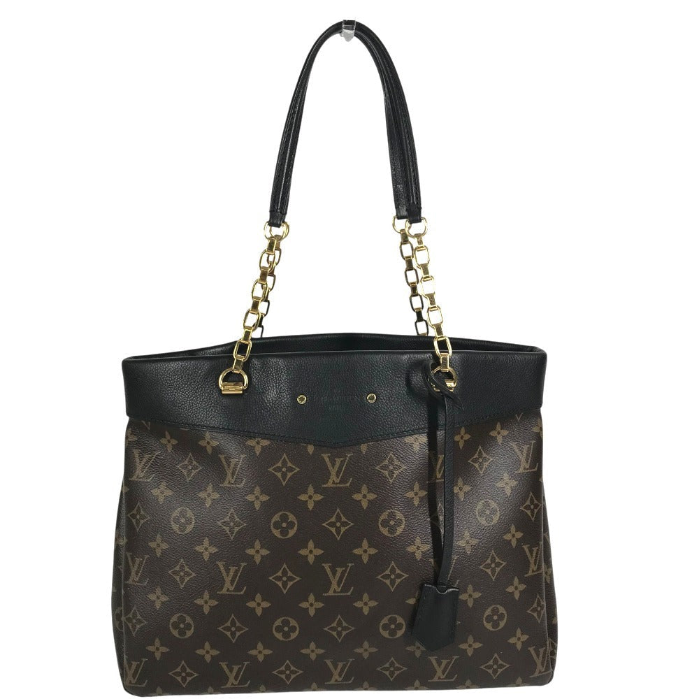 LOUIS VUITTON Shoulder Bag M51198 Monogram canvas, leather Brown Monogram Parashopper