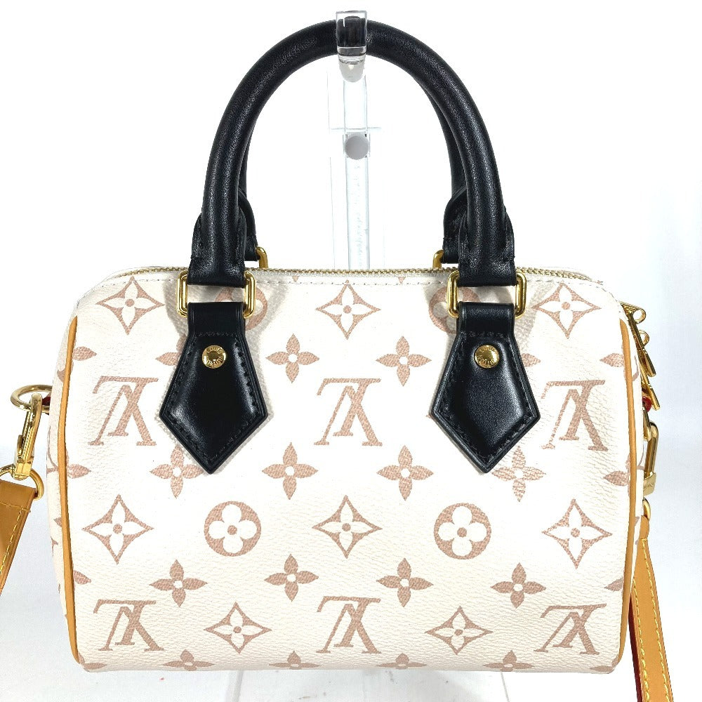 LOUIS VUITTON Shoulder Bag M46906 Monogram canvas White type monogram dune Speedy bandouliere 20