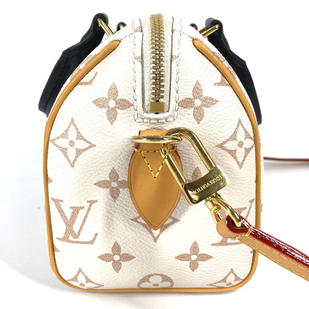 LOUIS VUITTON Shoulder Bag M46906 Monogram canvas White type monogram dune Speedy bandouliere 20