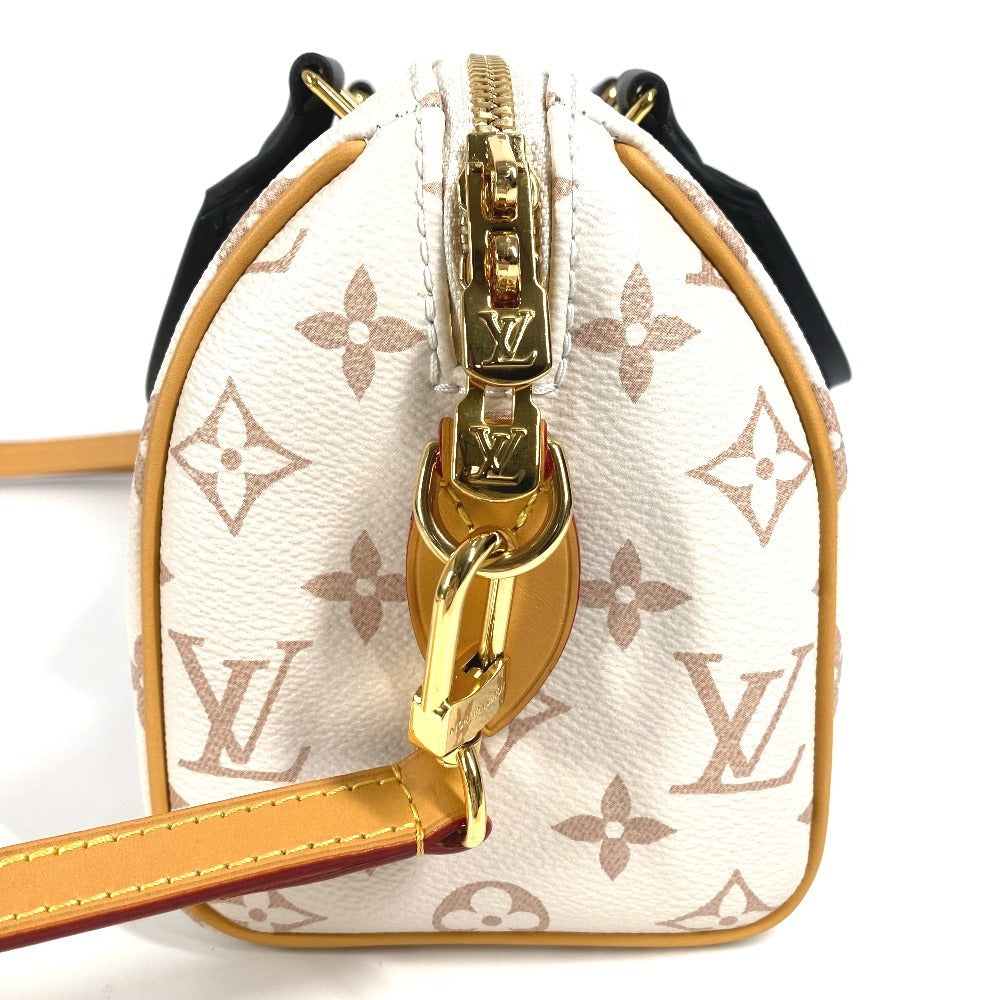 LOUIS VUITTON Shoulder Bag M46906 Monogram canvas White type monogram dune Speedy bandouliere 20