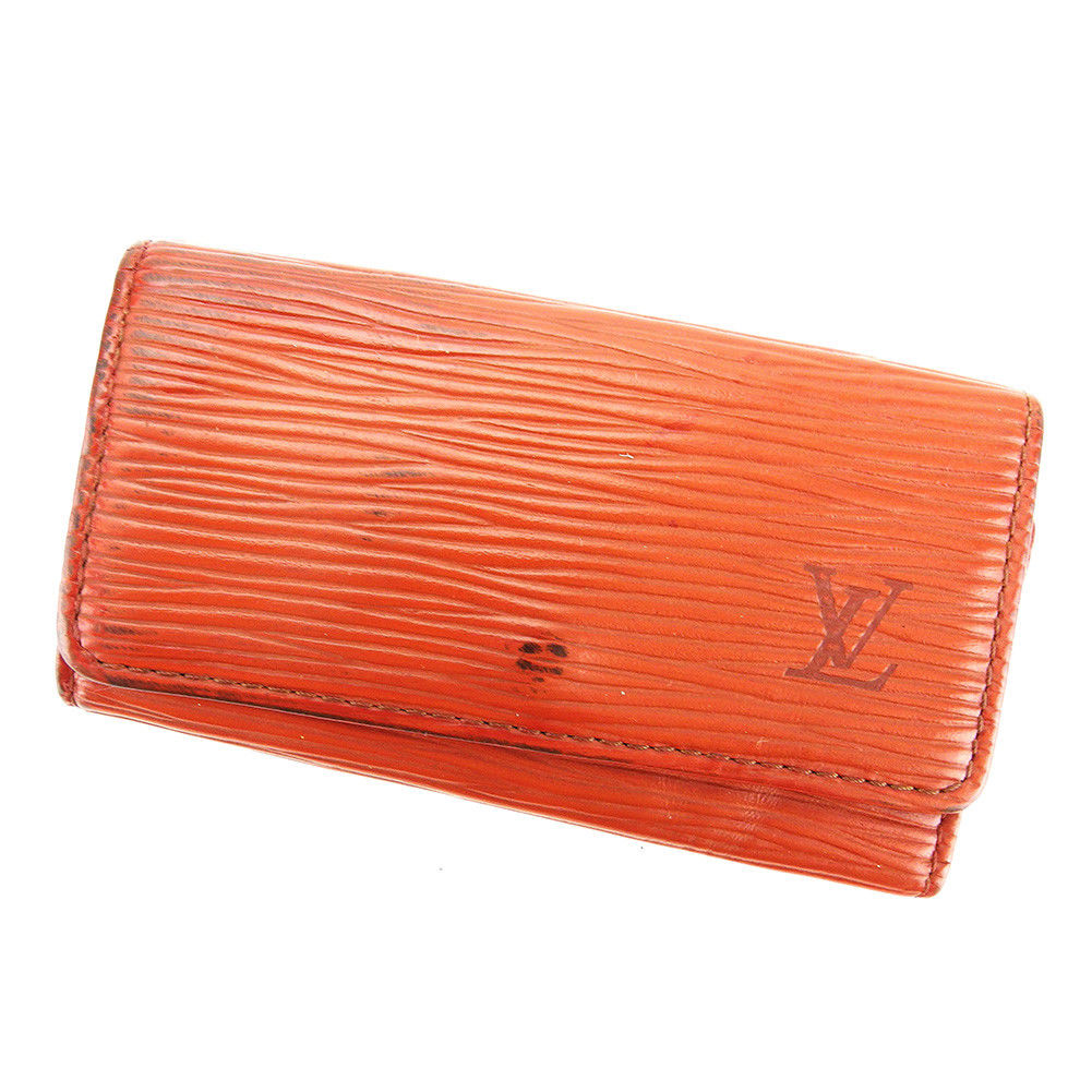 LOUIS VUITTON Key case Key holder M63823 Kenya Brown Multicles4