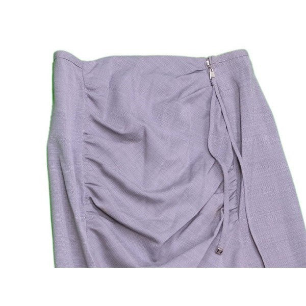 LOUIS VUITTON skirt Gray x silver 38