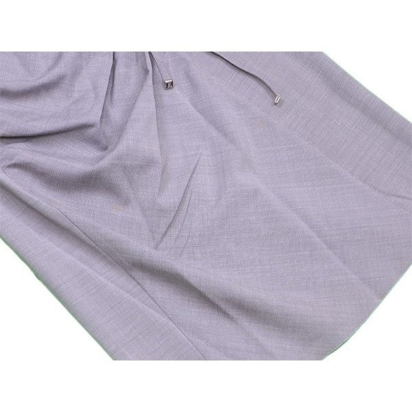LOUIS VUITTON skirt Gray x silver 38