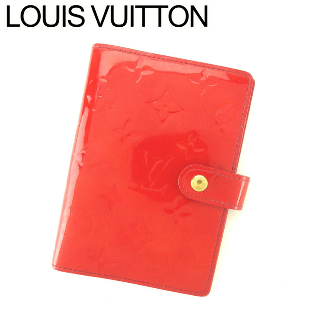 LOUIS VUITTON Notebook cover P21016 Red Agenda PM