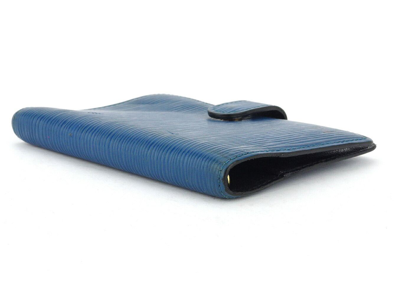 LOUIS VUITTON Notebook cover R20055 Blue gold Agenda PM