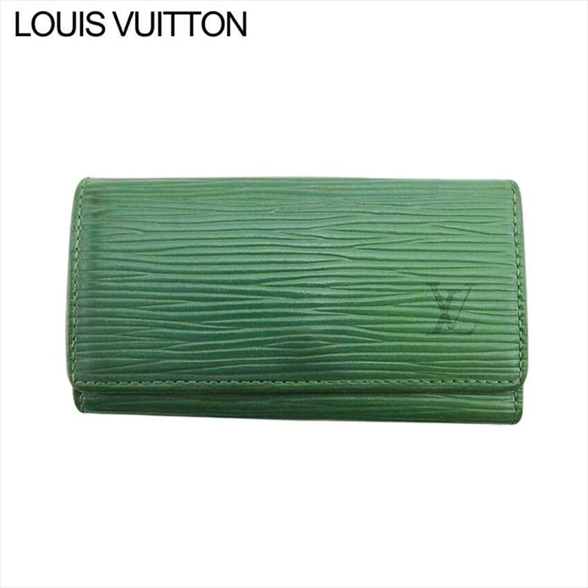 LOUIS VUITTON Key case Key holder  M63824 Borneo Green Multicles4