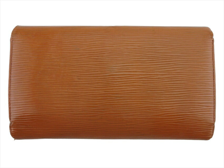 LOUIS VUITTON Long Wallet Purse M63383 Kenya Brown Porte Tresor International