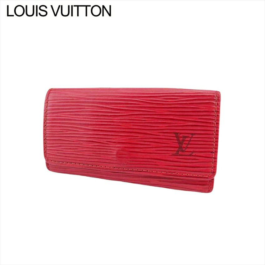 LOUIS VUITTON Key case Key holder  M63827 Castilian red Multicles4