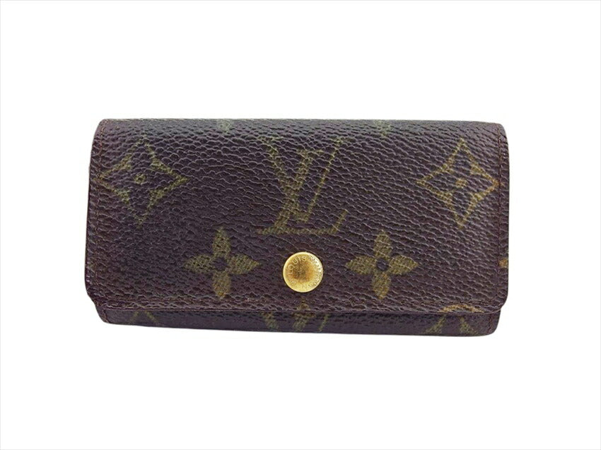 LOUIS VUITTON Key case Key holder  M62631 Brown Multicles4