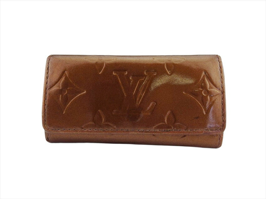 LOUIS VUITTON Key case Key holder  M91358 Bronze (brown) Multicles4