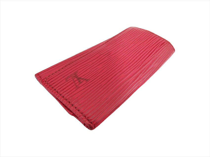 LOUIS VUITTON Key case Key holder  M63827 Red x Gold