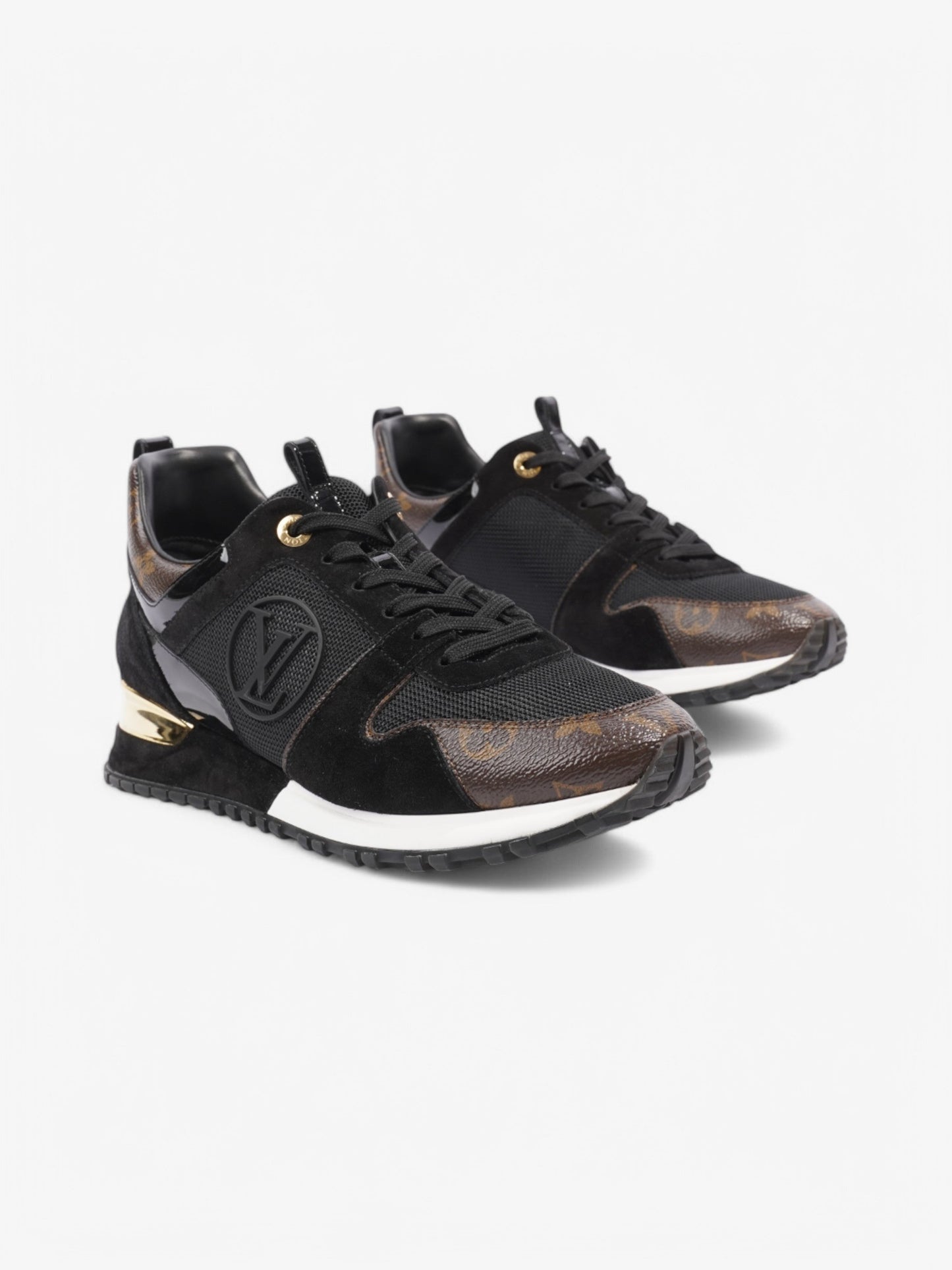 Louis Vuitton Run Away Black / Monogram Mesh EU 38.5 UK 5.5