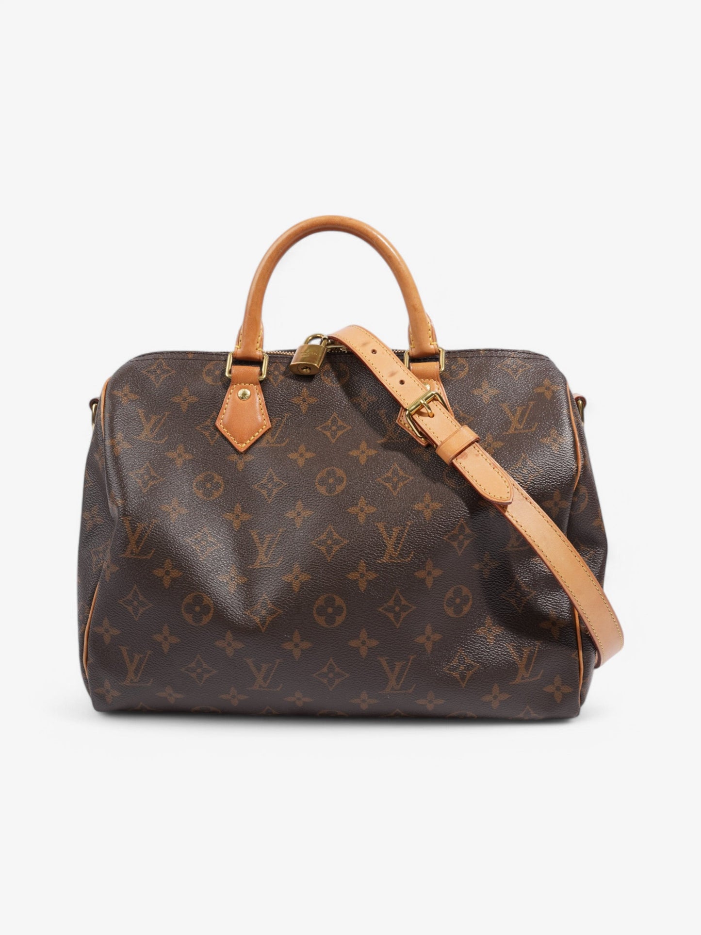 Louis Vuitton Speedy BandouliÃ¨re Monogram Coated Canvas 30