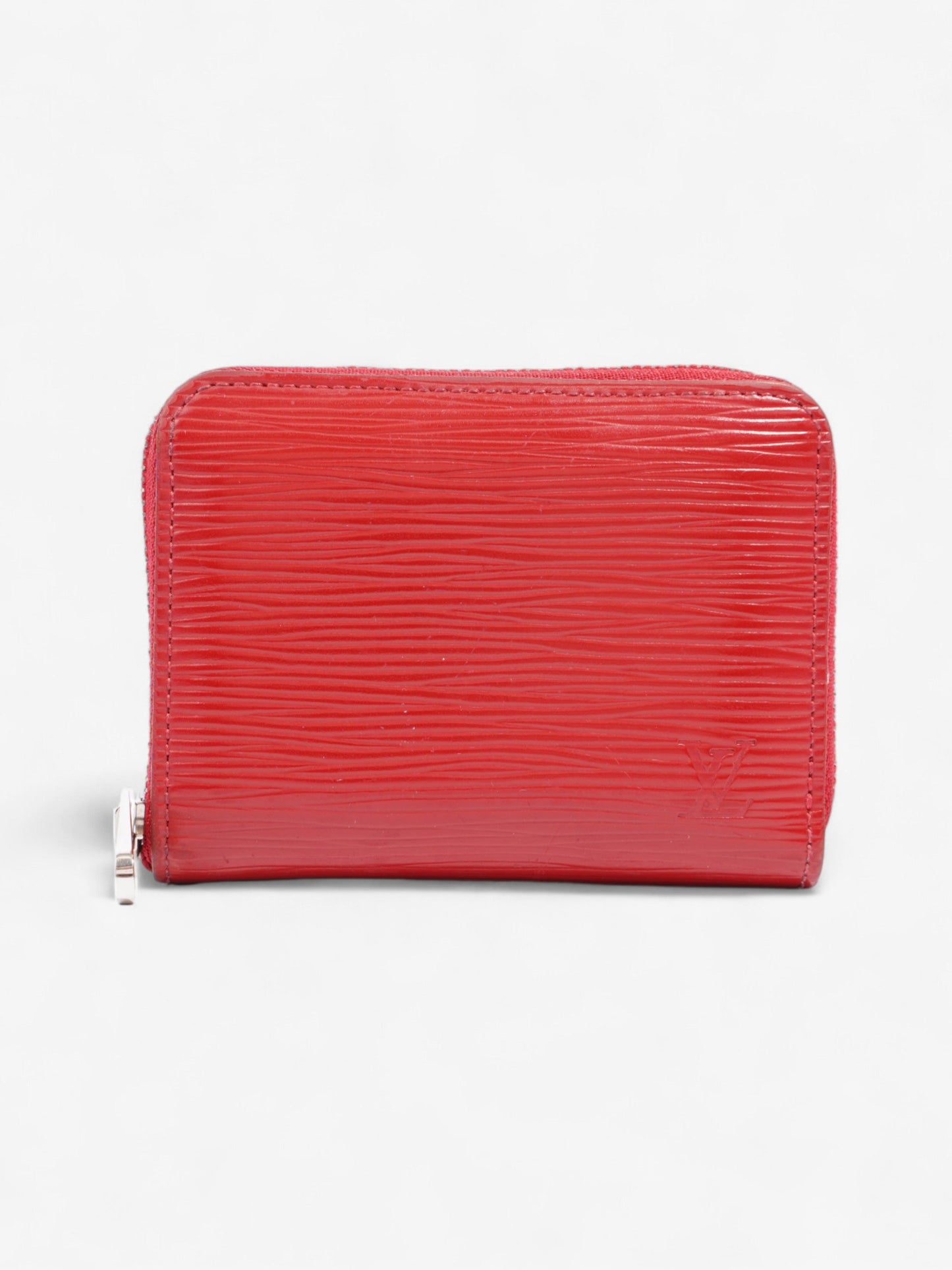 Louis Vuitton Zippy Coin Purse Red Epi Leather