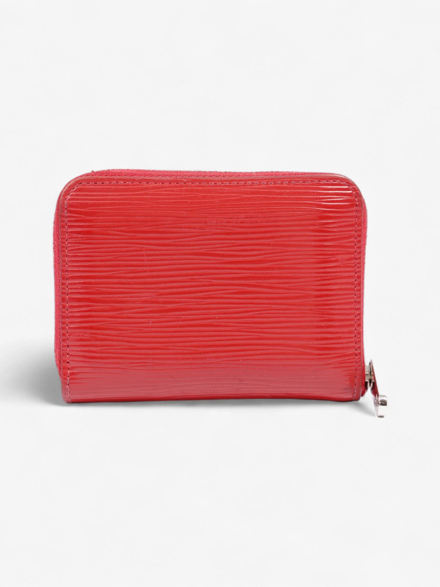 Louis Vuitton Zippy Coin Purse Red Epi Leather