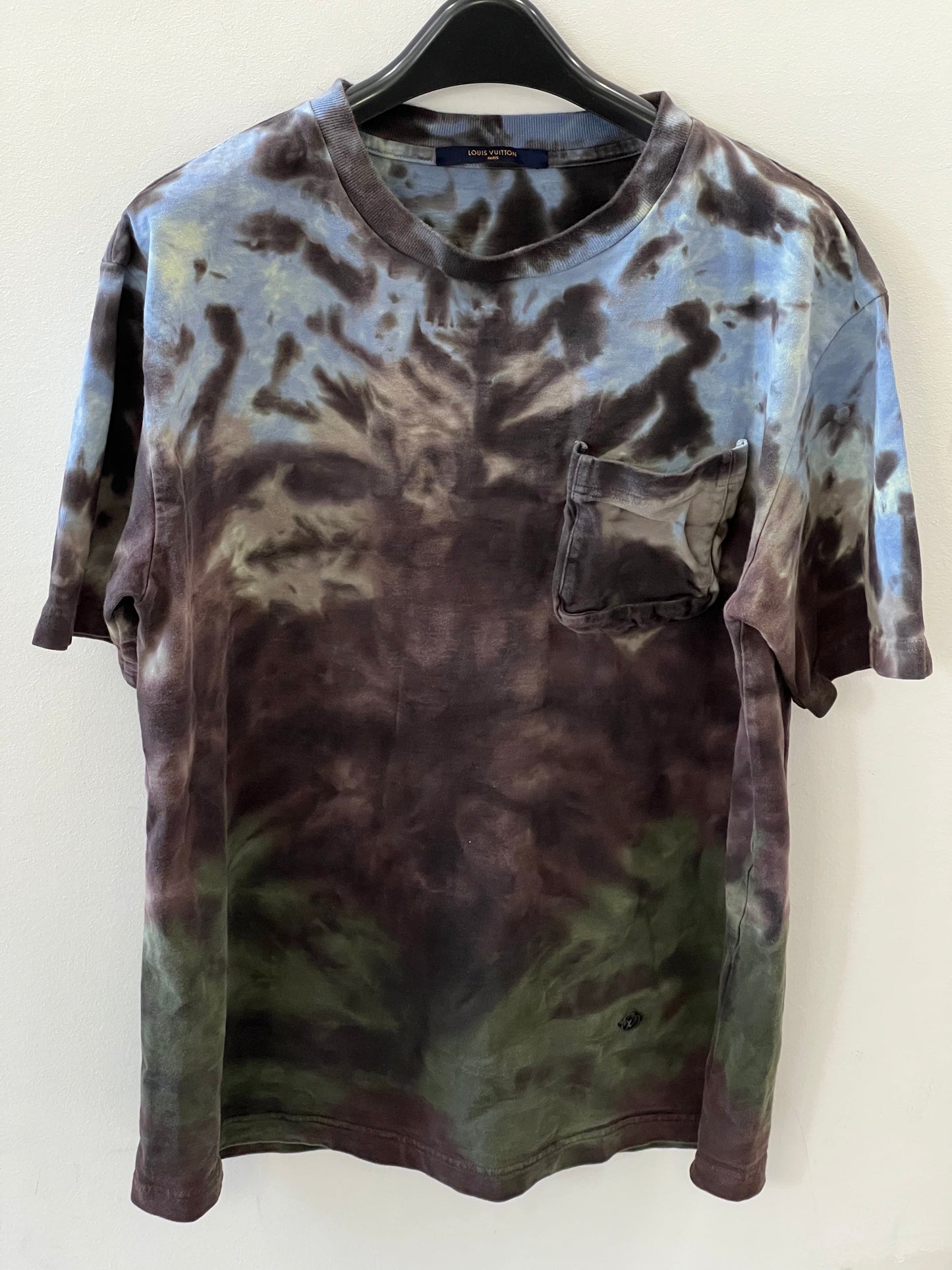 LOUIS VUITTON TIE DYE POCKET TEE SHIRT