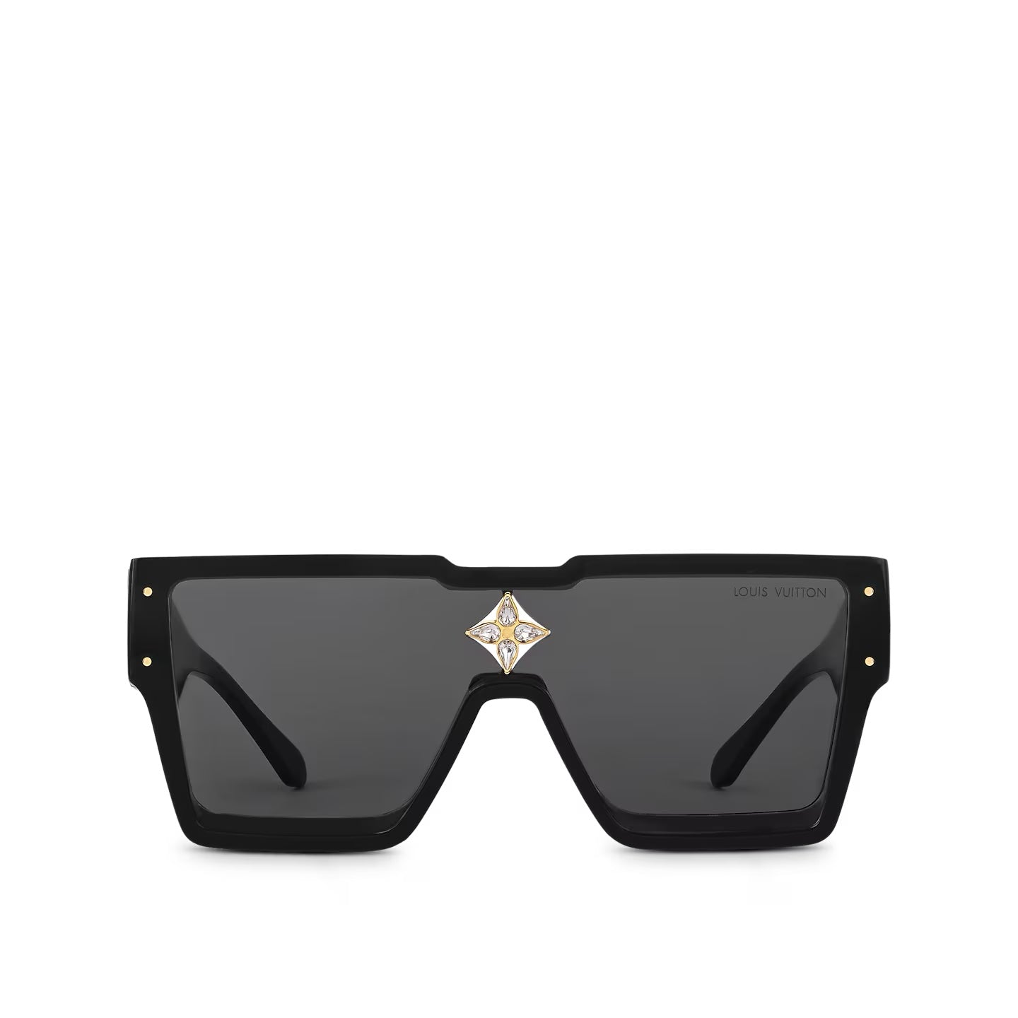 LOUIS VUITTON ACETATE SWAROVSKI CRYSTAL CYCLONE SUNGLASSES