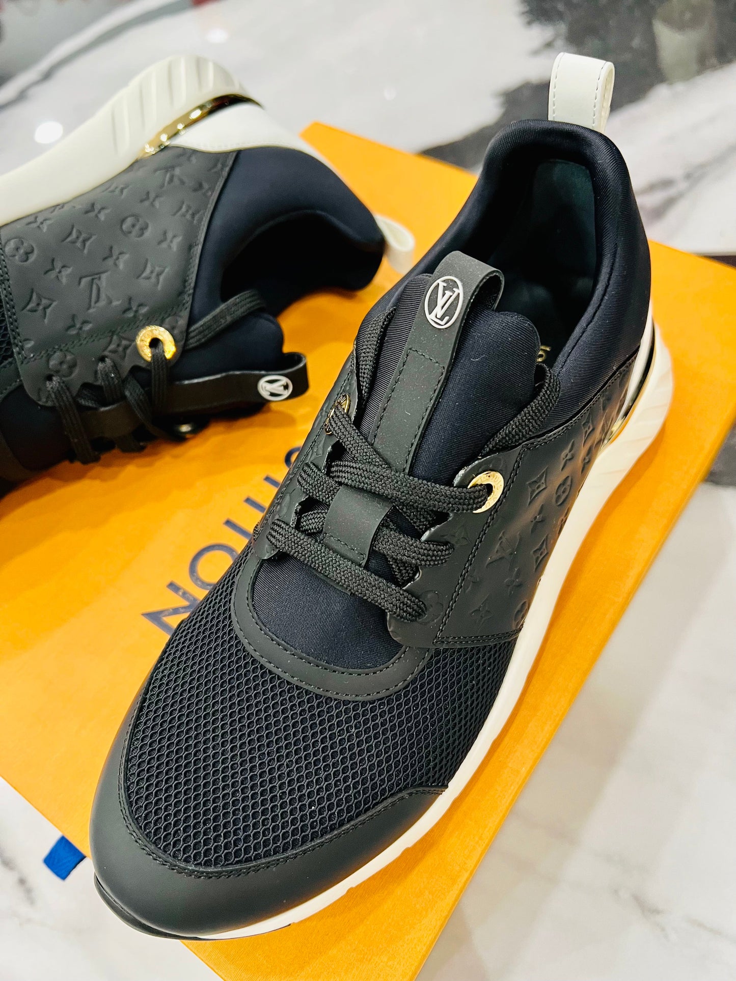 LOUIS VUITTON AFTERGAME MONOGRAM SNEAKERS
