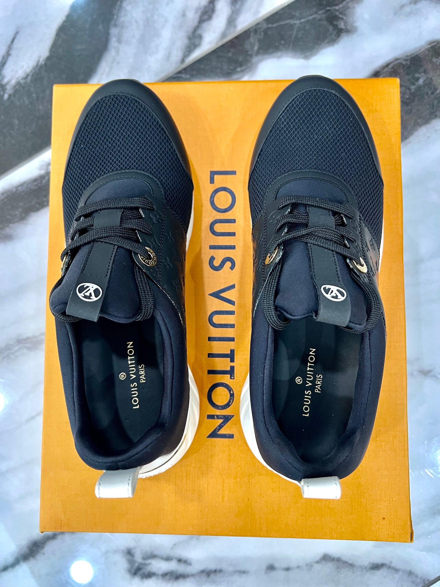 LOUIS VUITTON AFTERGAME MONOGRAM SNEAKERS