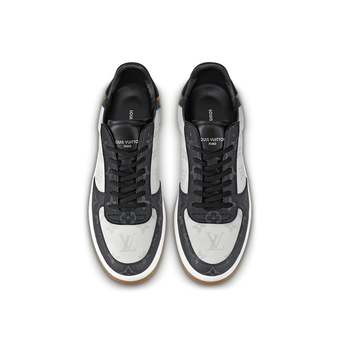 LOUIS VUITTON MONOGRAM CALFSKIN LEATHER RIVOLI SNEAKERS