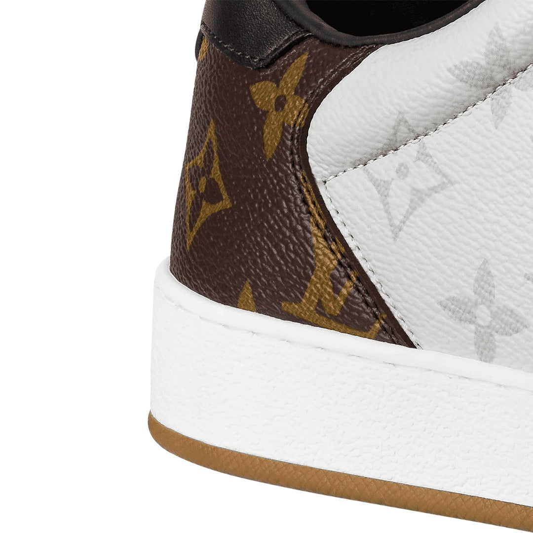 LOUIS VUITTON MONOGRAM CALFSKIN LEATHER RIVOLI SNEAKERS