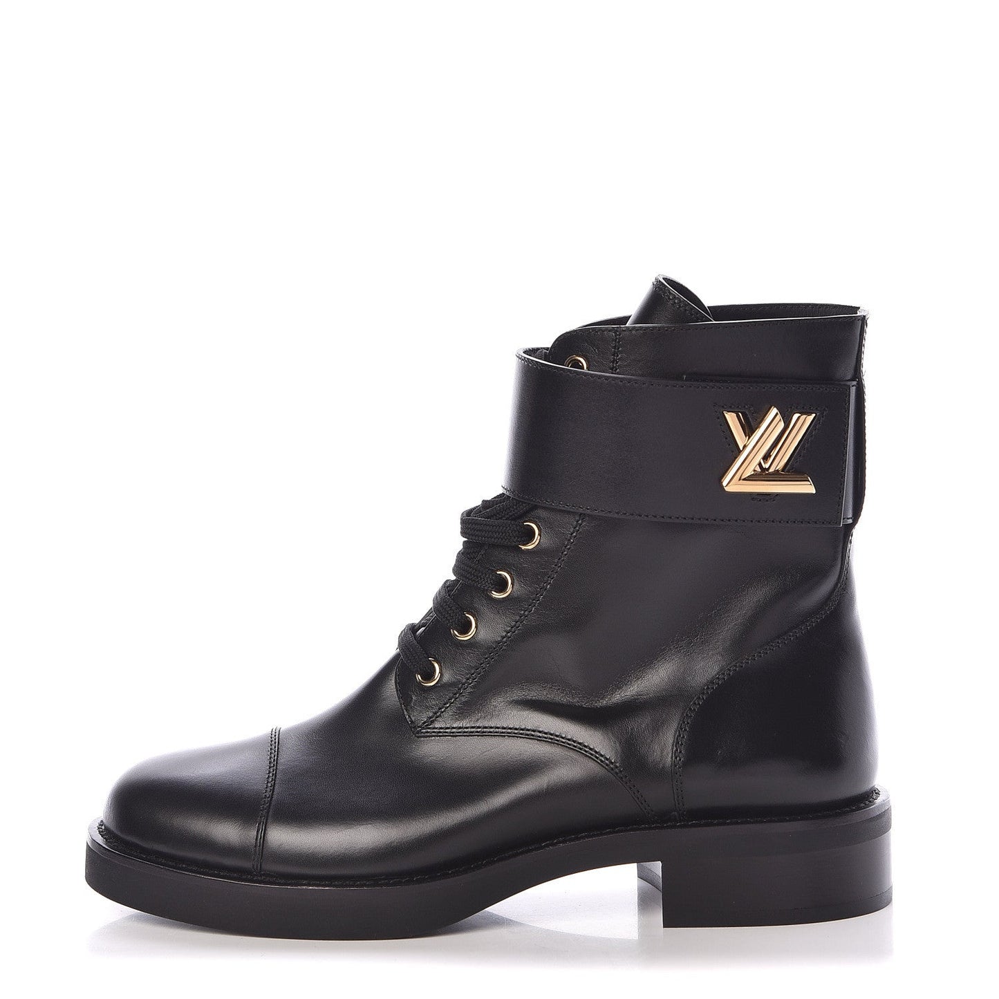 LOUIS VUITTON CALFSKIN LEATHER WONDERLAND RANGER BOOTS