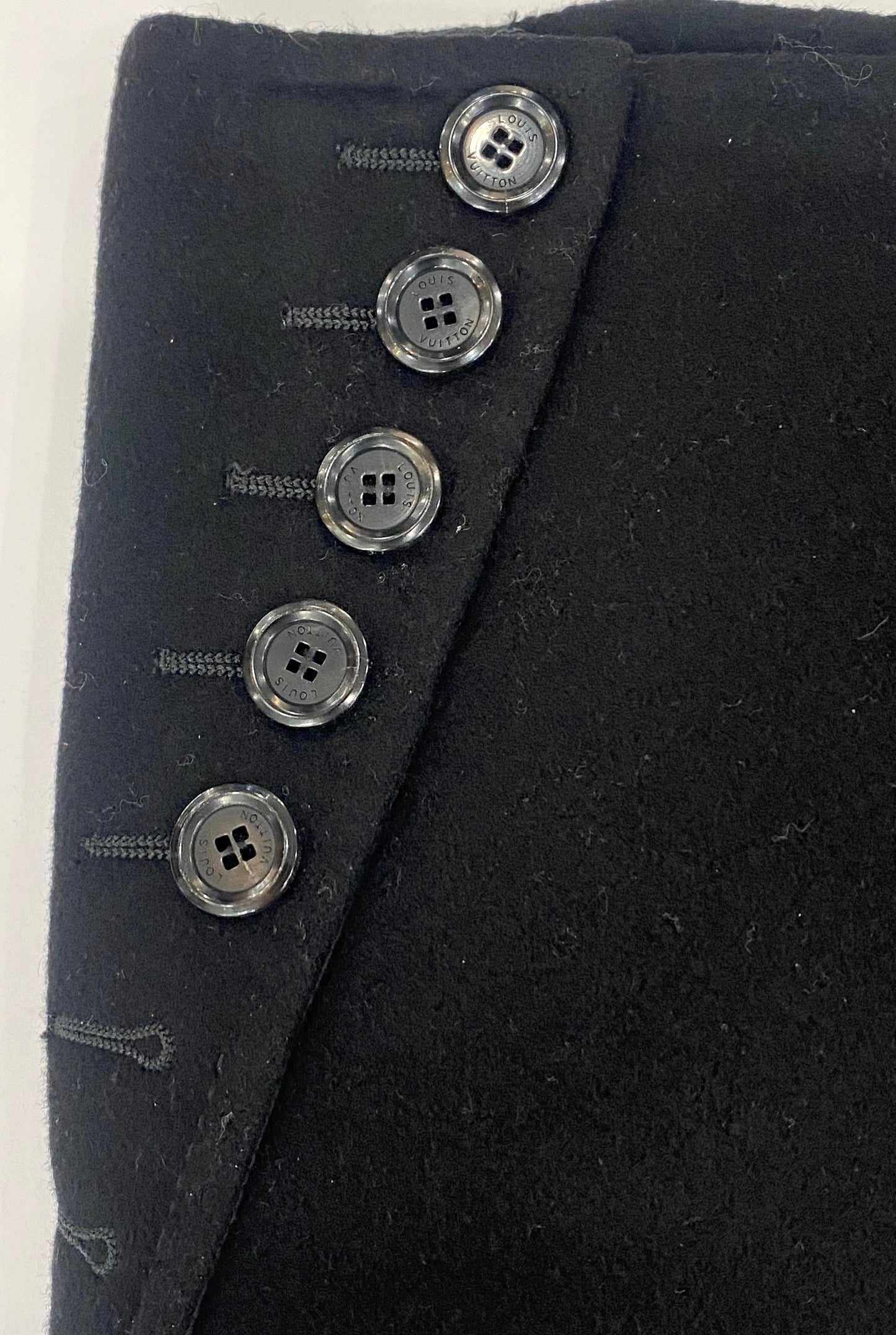 LOUIS VUITTON CASHMERE SKIRT