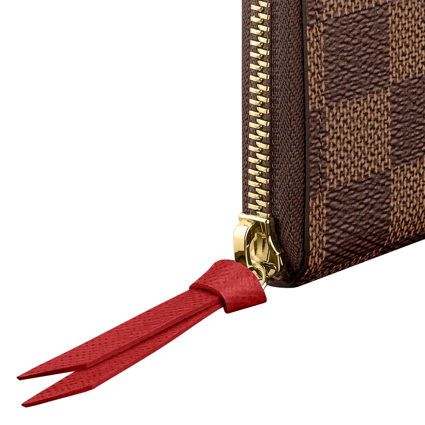 LOUIS VUITTON DAMIER EBENE CLÃMENCE WALLET CHERRY