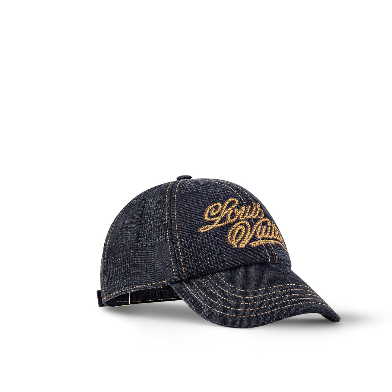 LOUIS VUITTON DAMIER DENIM BASEBALL CAP