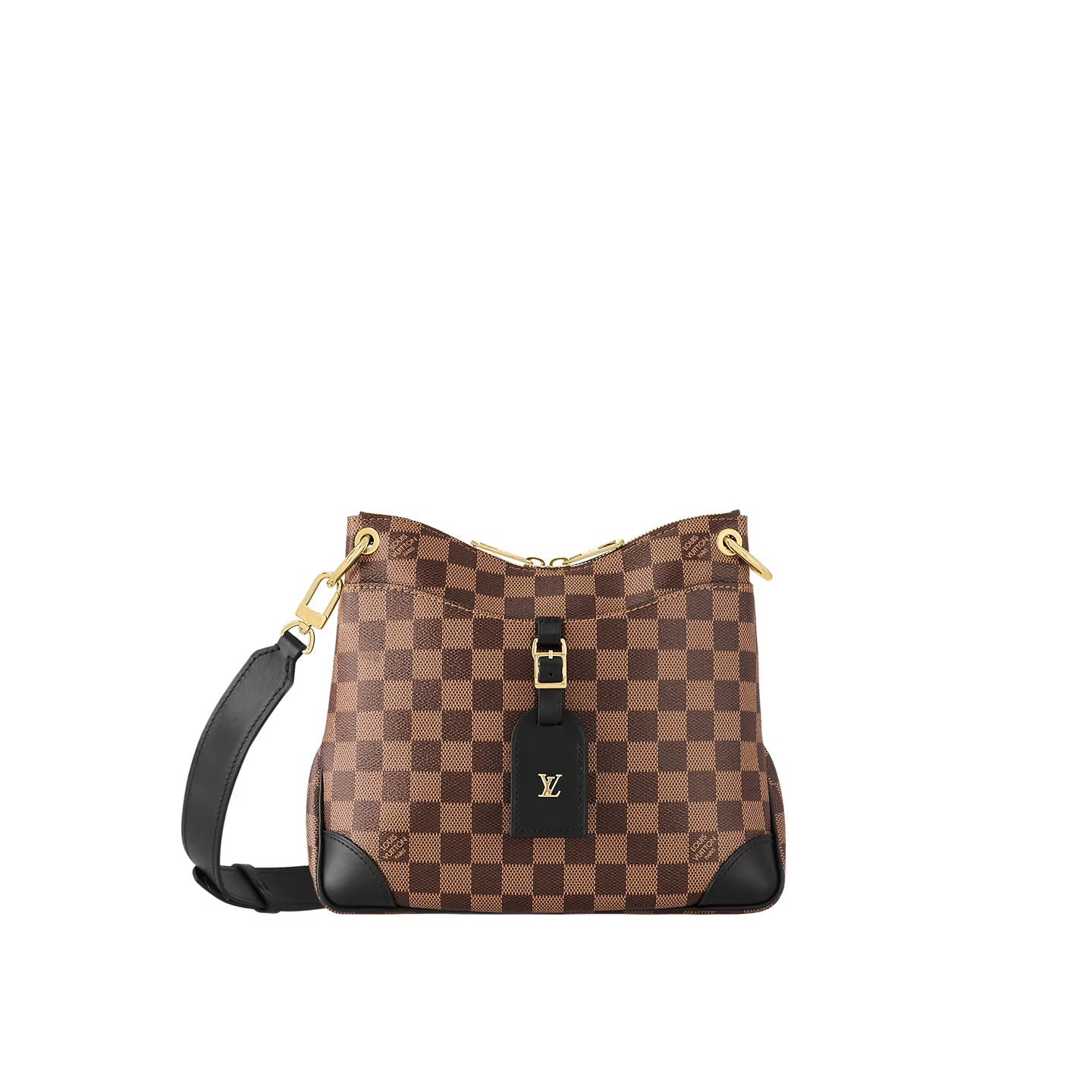 LOUIS VUITTON DAMIER EBENE ODÃON PM BAG BLACK